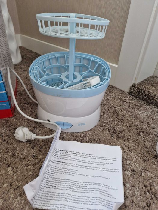 Стерилизатор+уред за задушаване NUK