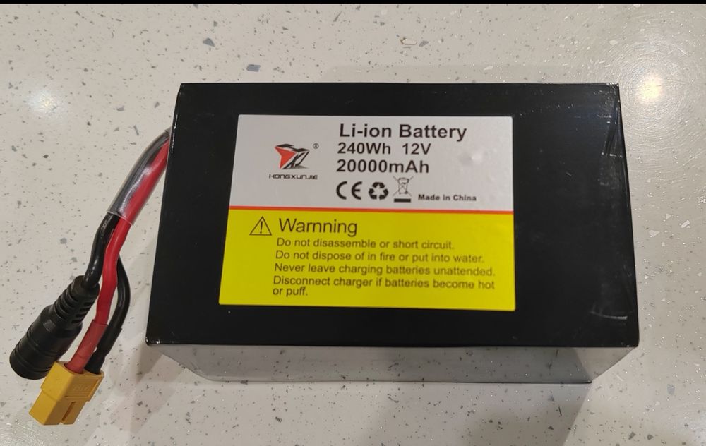 Литиево-йонни батерии 20000mAh на 12V 240Wh