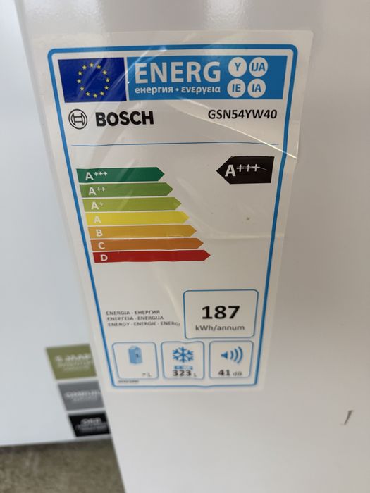 Фризер Bosch A+++ 340 литра No frost Germany Гаранция