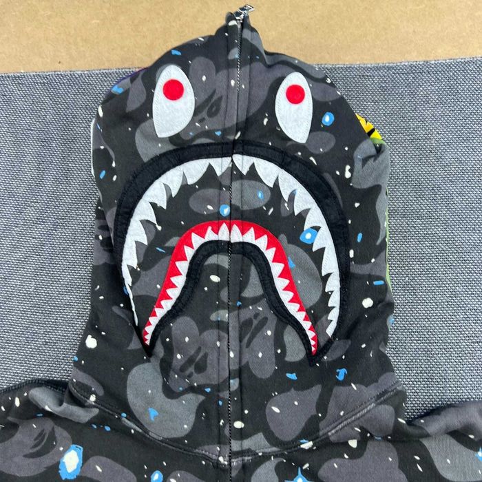 BAPE Space Camo Hoodie Горница Размер XL