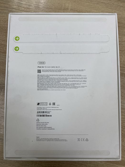 Apple iPad Air 13-inch (M3) wi-fi (A4)