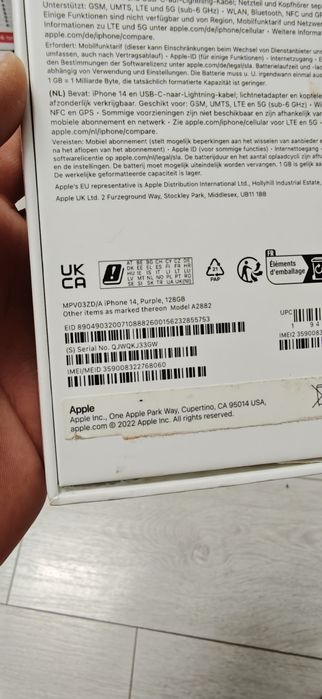 Iphone 14 ,128 gb