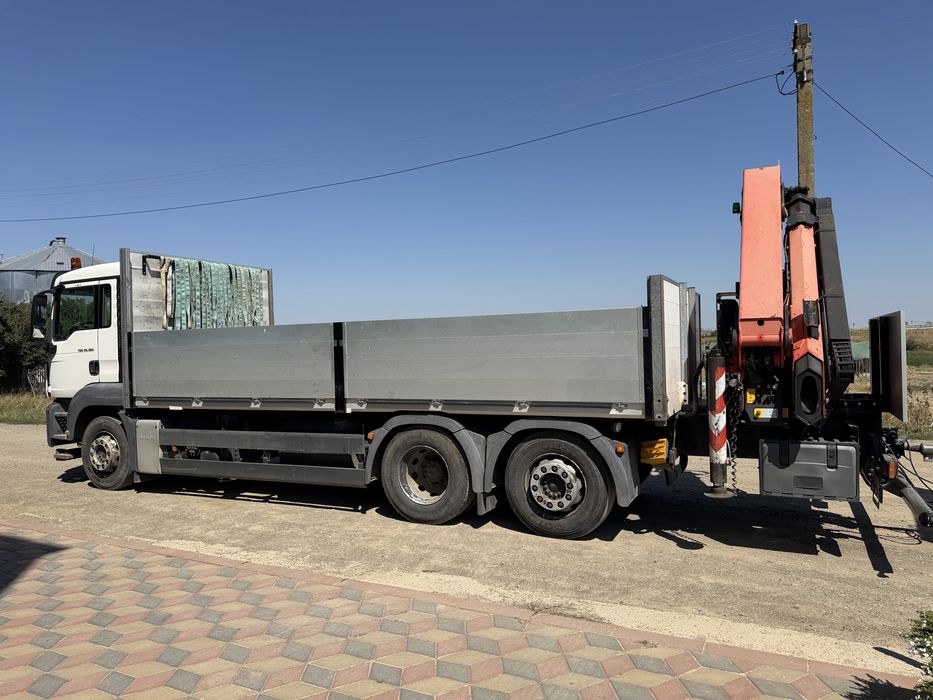 MAN TGS 26.360 6x2 cu macara PALFINGER PK22002