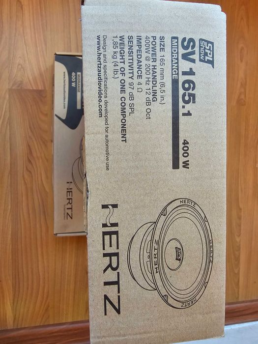 Subwoofer si difuzoare hertz SPL SHOW