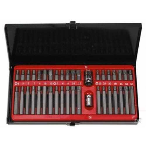 Немски Ударен Винтоверт 35 части с две бат 36 8Ah Подарък  41ч. торкс