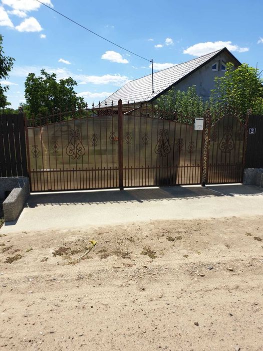 Garduri din panou stil jaluzele, sipca metalica, tabla si alte modele