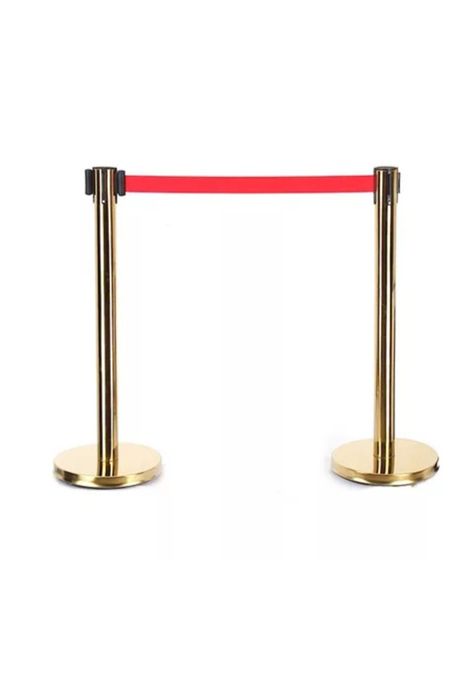 Барьер ленточные стойки с лентой ограждение Ограничители парковочные