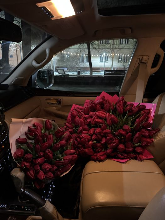 Цветы тюльпан / 101шт , 41шт