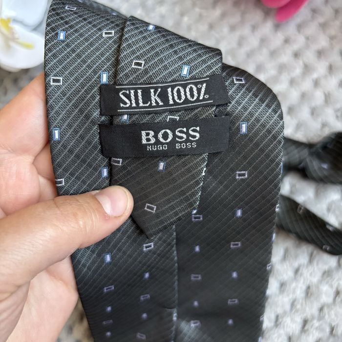 Cravata Hugo Boss matase naturala premium