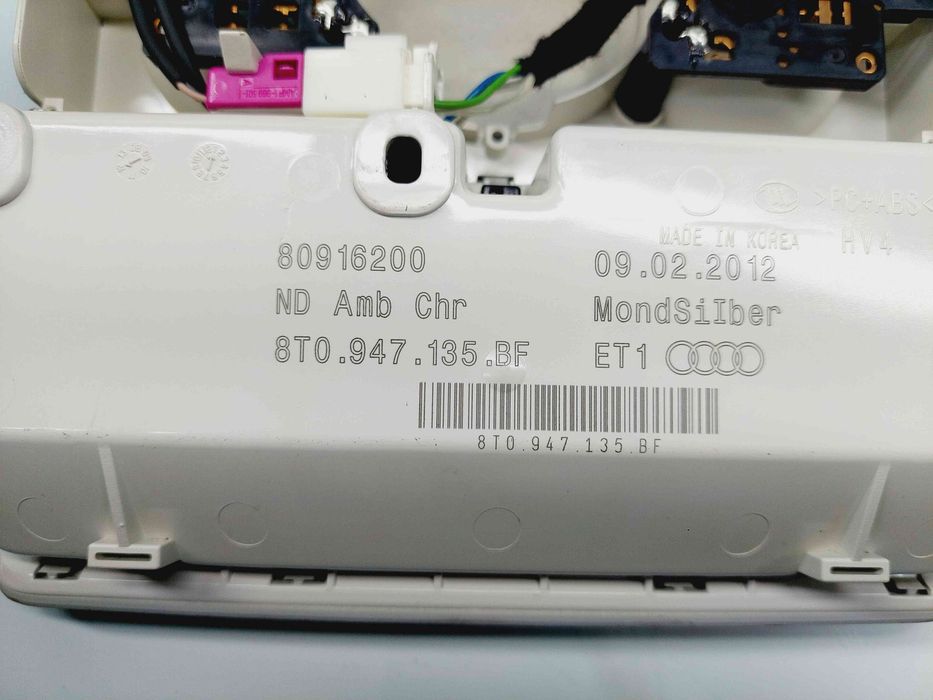 Plafoniera fata Audi A5 Sportback (8TA) Facelift [Fabr 2009-2015] 8T0
