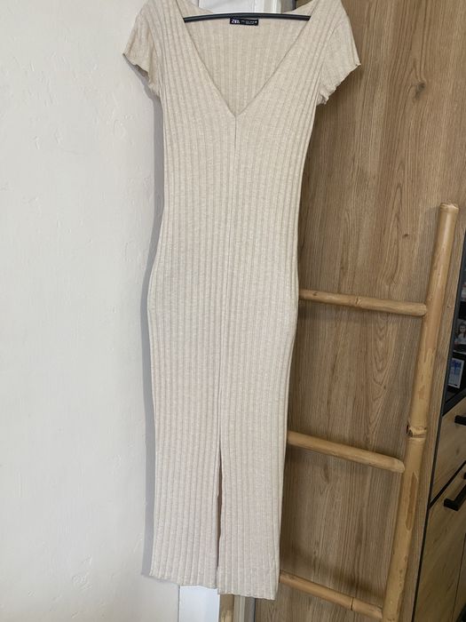 Zara дамска дълга рокля