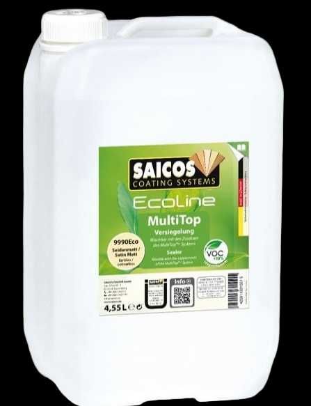 Лак для паркета Saicos Ecoline Multitop (Германия)