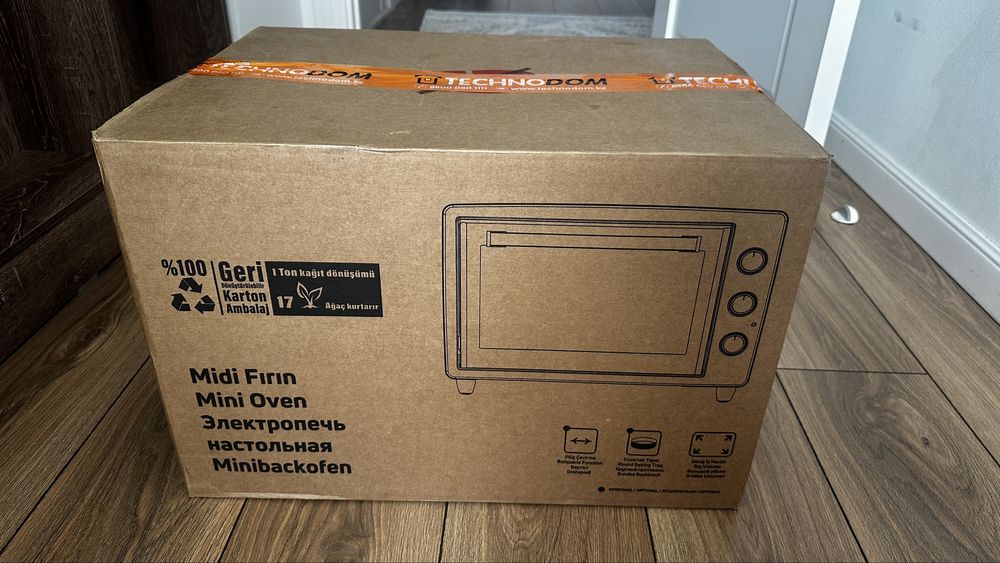 Электропечь новая