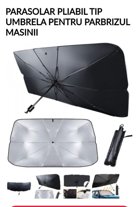 Parasolar auto umbrelă