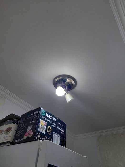 Люстра в рабочем состояние все