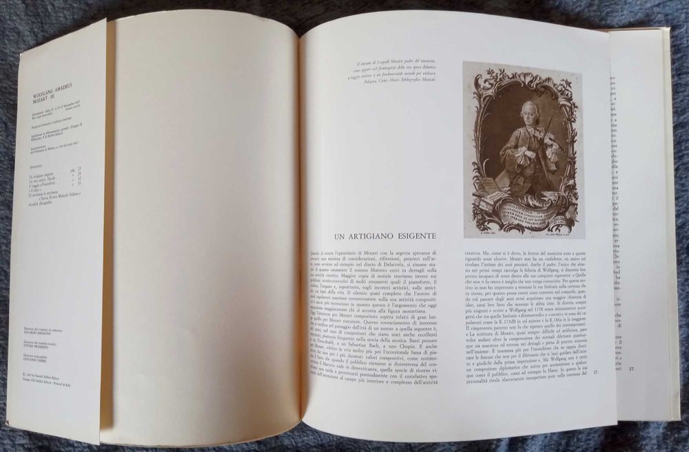 Грамофонна плоча Моцарт.луксозно издание Grandi musicisti. Италия