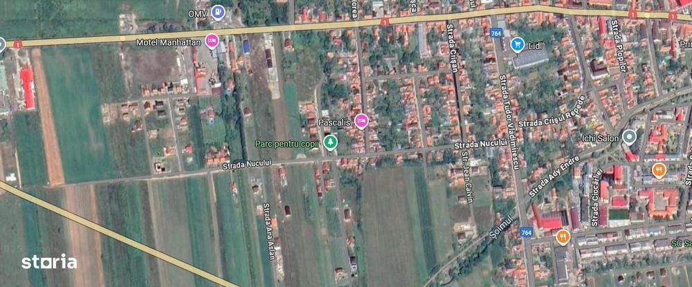 Teren intravilan de vanzare in Alesd Gaminvest V4334