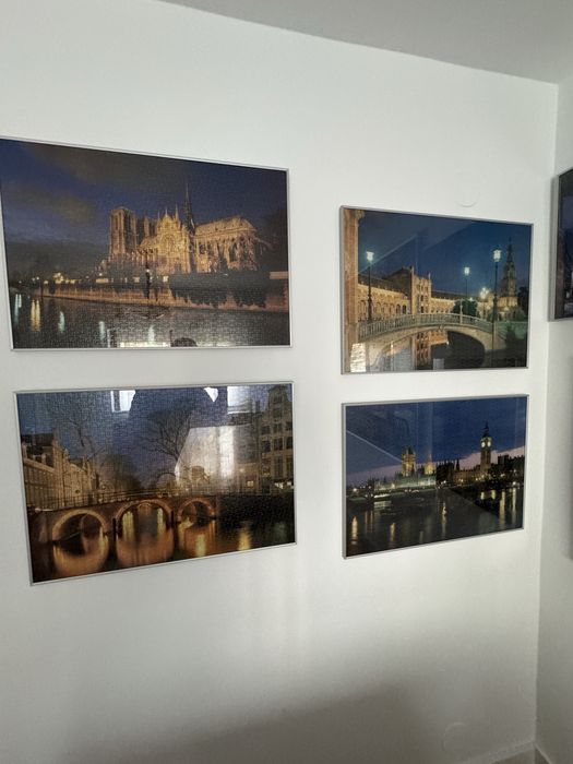 Tablouri puzzle inramate