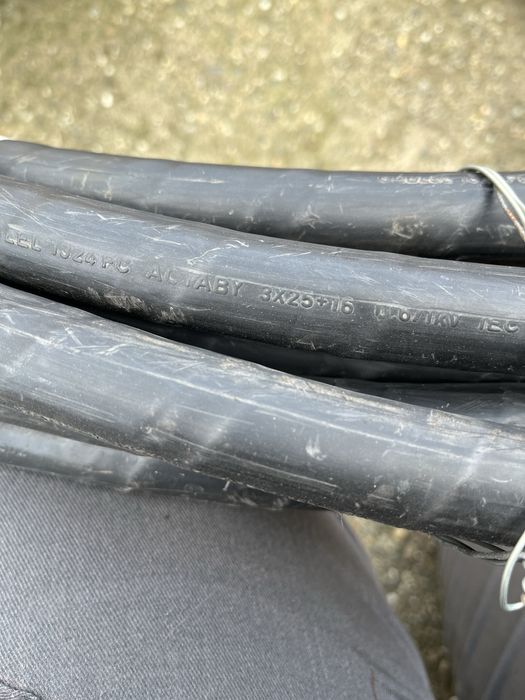Cablu de aluminiu 3x25+16, tip ABYACY