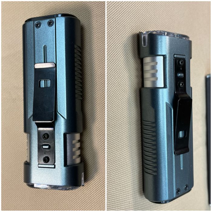 мощен Led Cree  Фенер двоен акумулаторен fener