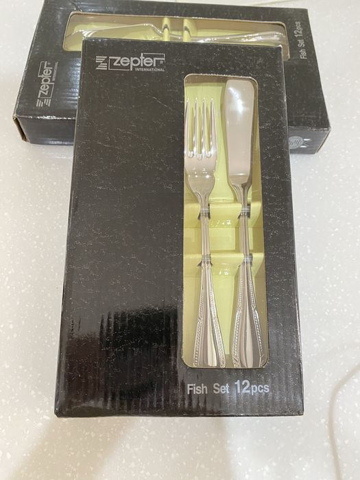 Вилка и нож от цептер