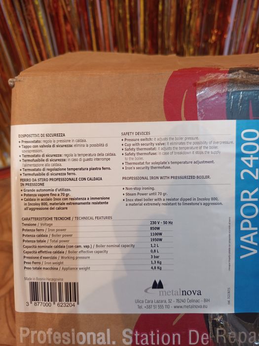 Утюг паровой комплект .