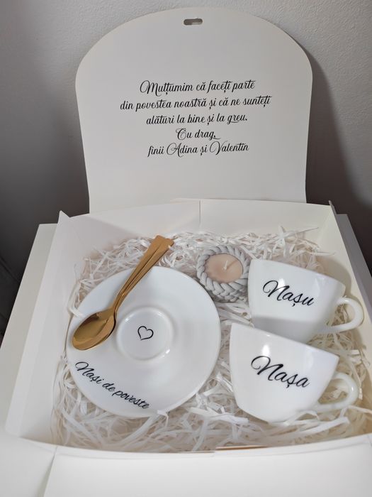 Set cadou pentru nași