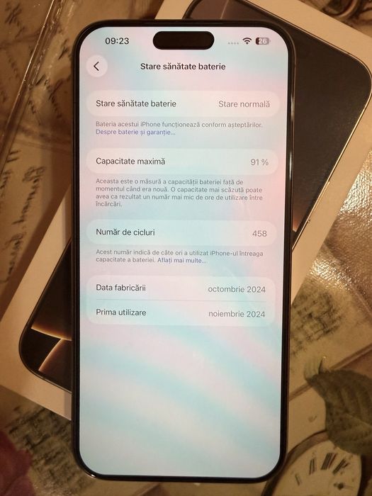 iPhone 16 Pro Max in garantie !