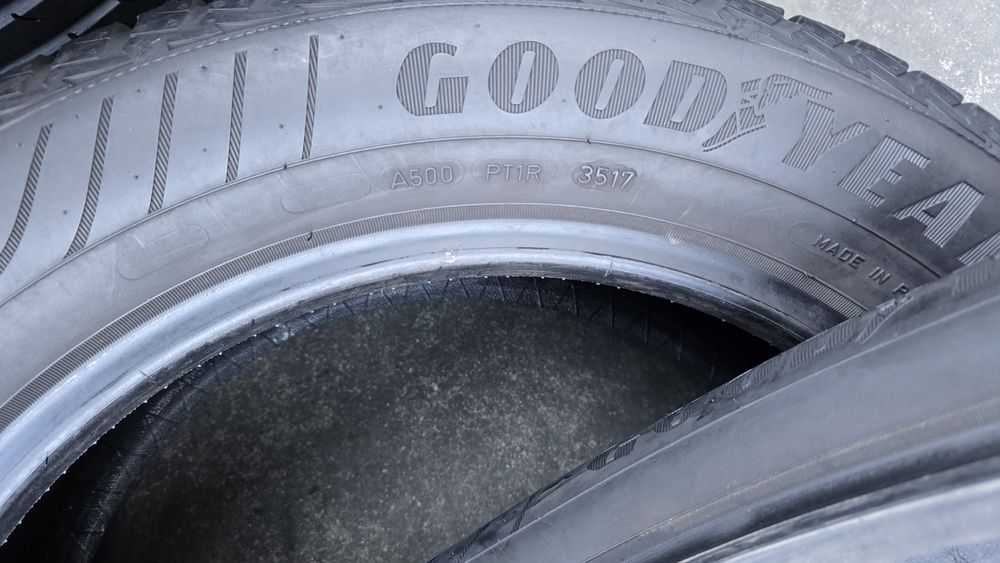 2 anvelope allseson Goodyear 225/55/17 - 6.5 mm