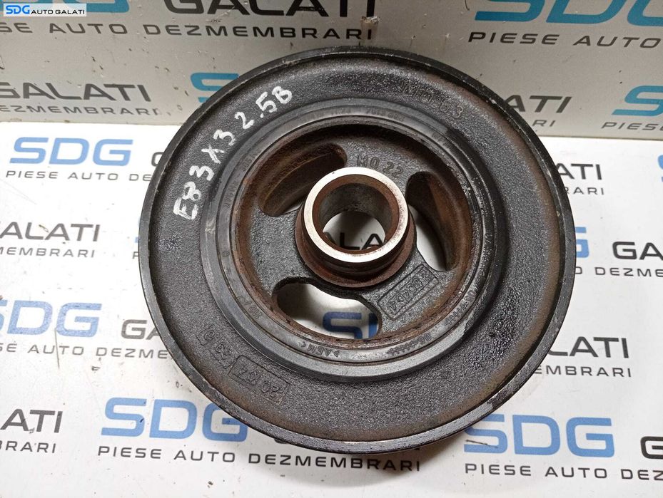 Fulie Vibrochen Arbore Cotit Motor BMW Seria 5 E60 E61 2.5 i Benzina 2003 - 2010 Cod 11237513862 7513862 [M5110]