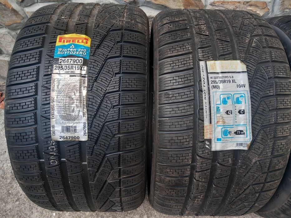 Чисто нови гуми 19цола Pirelli-sottozero-295/35/19.зимни.2016година.