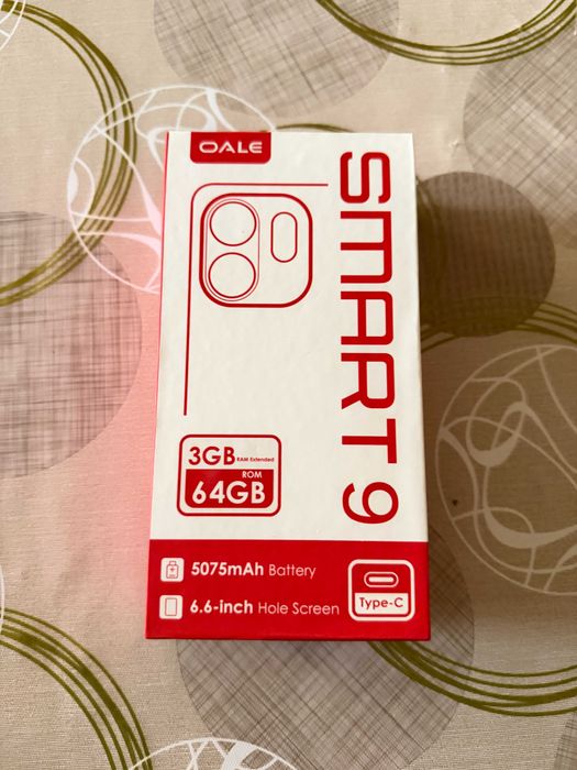 Смартфон OALE Smart 9 — Полный комплект, новый