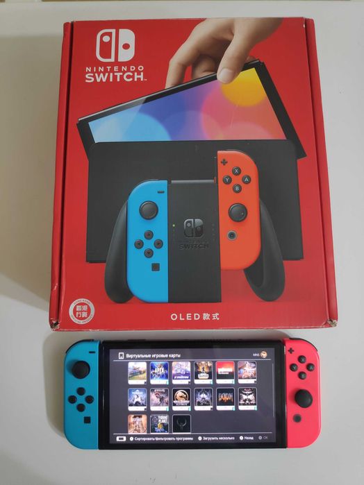 Нинтендо Свич Олед Игровая приставка Nintendo Switch Oled