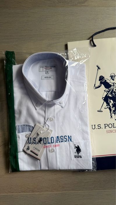 Camasa Polo U.S Assn. Noua cu eticheta, marimi M si L