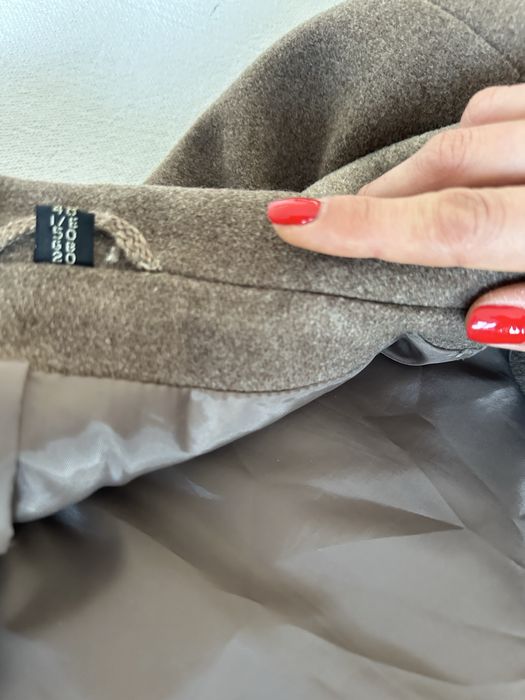 Palton lână XL dubla inchidere