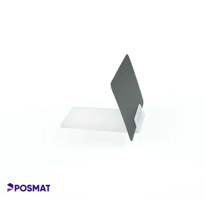 Ценник. Ценникодержатель. Держатель ценника пластиковый под углом 75°