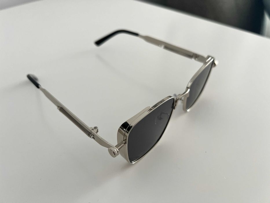 Ochelari Steampunk Metal, Rezistenti, Cu arc