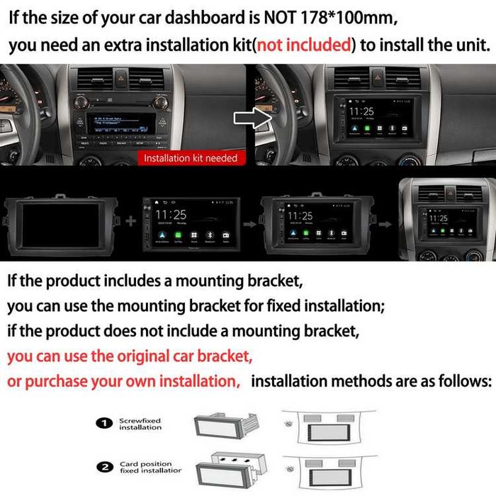 10” 2-DIN мултимедия с Android 14, 4G/LTE, RDS, 6/128GB,