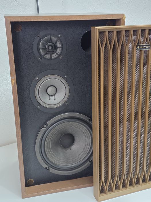 Boxe Kenwood KL-333D Vintage anii ‘70 3 difuzoare 8 ohmi made in Japan