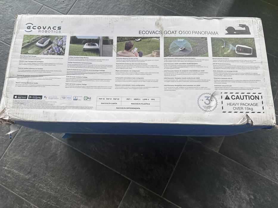 Robot de Tuns Iarba Ecovacs GOAT O500 Panorama, Nou sigilat