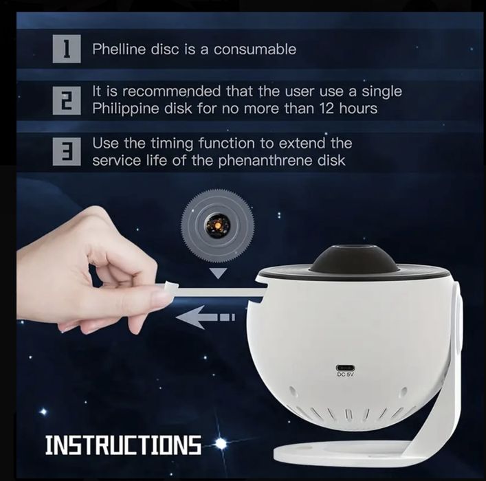 Проектор для астаномии и 13/1 галактики