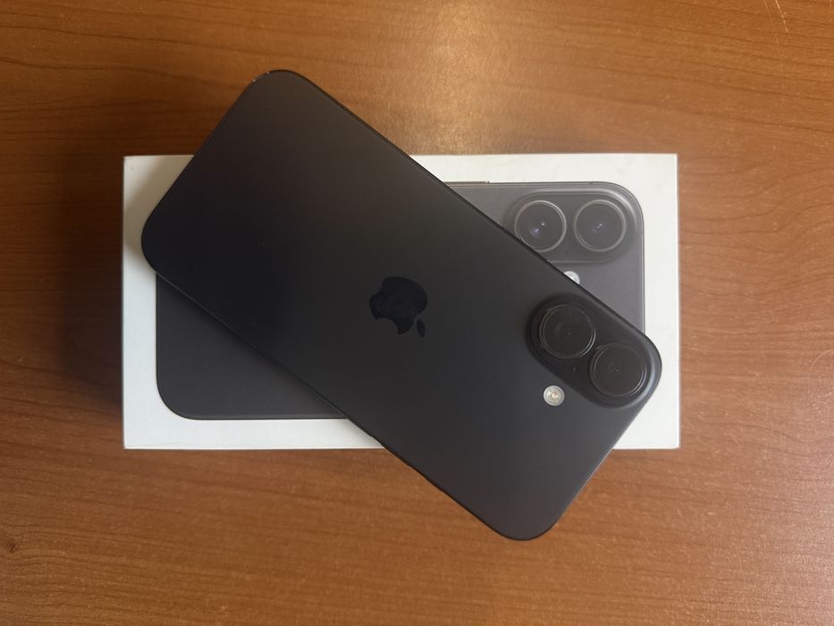 Iphone 16 128gb black neverlocked garantie+factura+asigurare