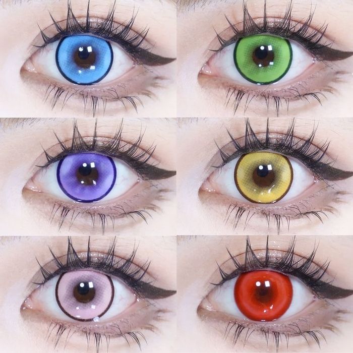 Цветные линзы на Хеллоуин