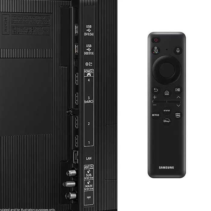 Телевизор "SAMSUNG" 98" Q80C QLED 4K серии + Бесплатная Доставка 24/7