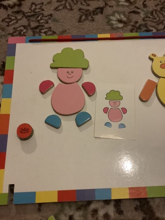 Дървена магнитна дъска Vilac