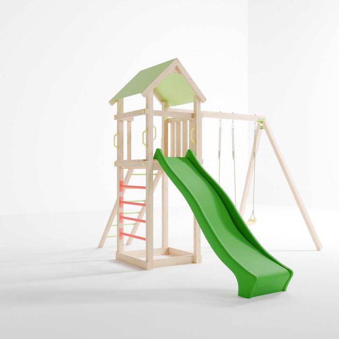 Loc de joaca pentru copii pentru curte privata | Sigur si modern