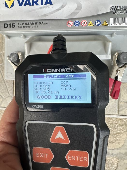 Varta Silver Dynamic D15 63AH 610A