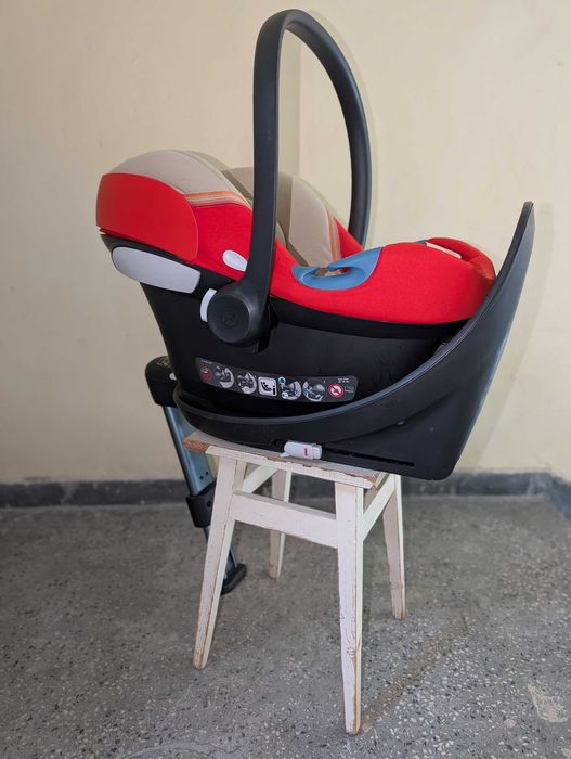 Cybex Talos S Lux TPE заедно с Cot S lux - Бебешка количка плюс опция кошница Cybex ATON M + база Base M