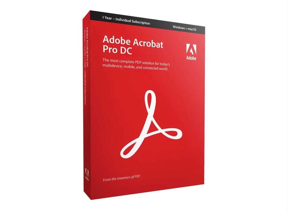Adobe Acrobat Pro 2020, Licenta Permanenta | Global Serial Key | 1 PC