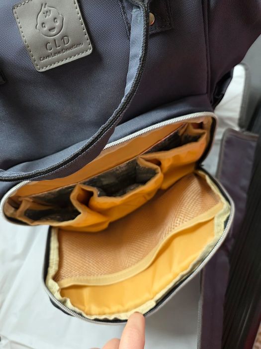 Rucsac/Geantă mamă-bebe gri